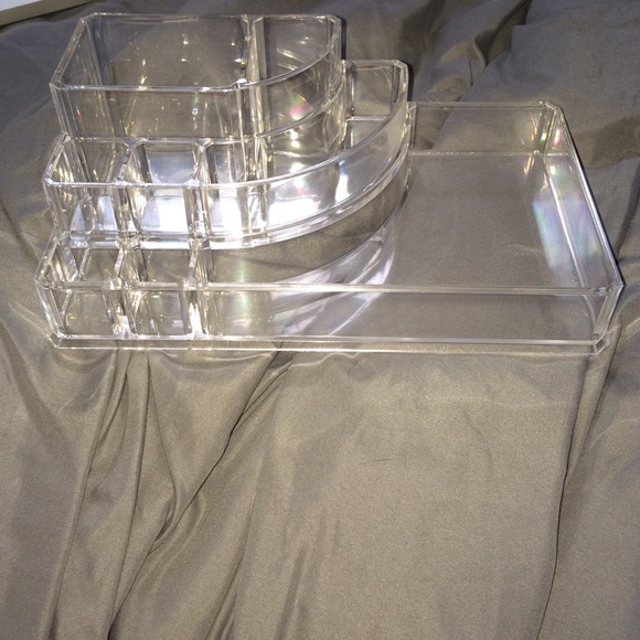 acrylic make up holder