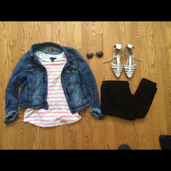 F21 STRIPED LONG SLEEVE