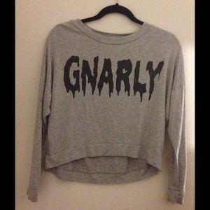 Gnarly thin long sleeve top