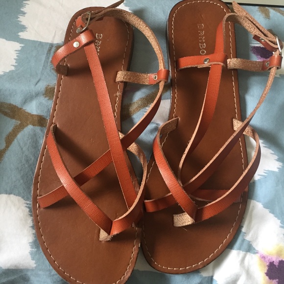 Bamboo Shoes - Bamboo strapped sandals