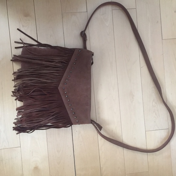 Brown Fringe bag