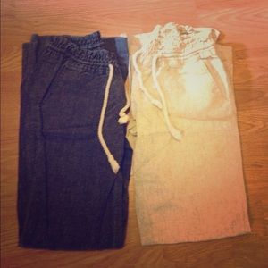 Two roxy beach pants(bundle pack)