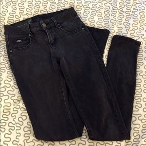 Black Armani Exchange skinny Jeans