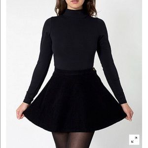 American Apparel Corduroy Circle Skirt