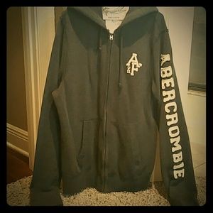 Men's Abercrombie zip up hoodie