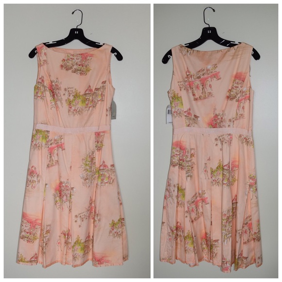 NWT DKNY - Springtime in Sorrento Dress - 4