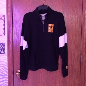 U.S. Army Victoria's Secret half zip
