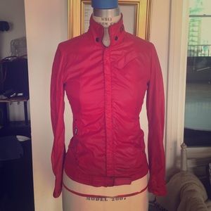 G star jacket- flaming red