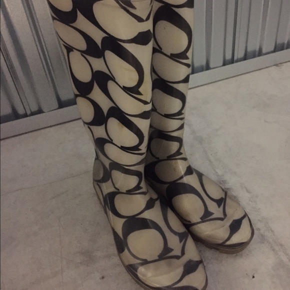 Coach Rainboots