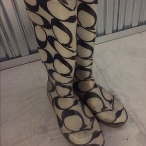 Coach Rainboots