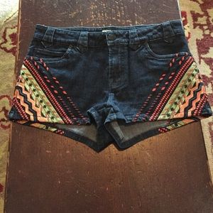 Jean shorts from Urban Outfitters