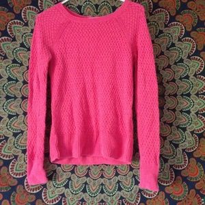 Pink sweater
