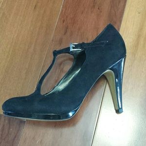 Franco Sarto suede high heel