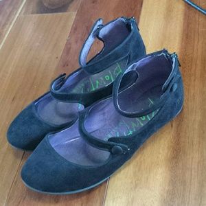 Blowfish double strap flats