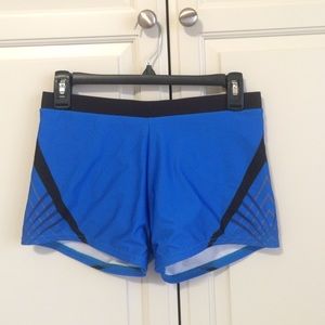 California Allstars blue spandex practice shorts!