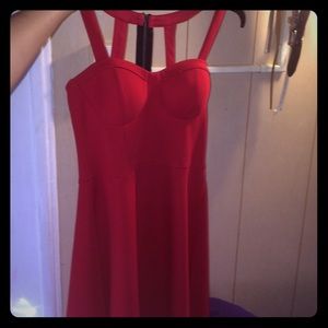 Hot Red party dress!