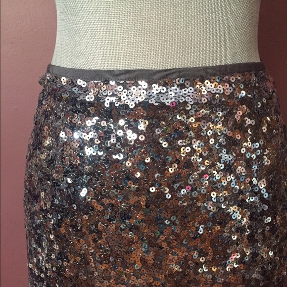 ⚡️SALE⚡️White House black market Sequenced Skirt! - Picture 3 of 4