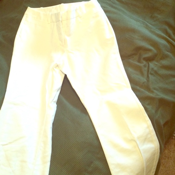 White dress pants
