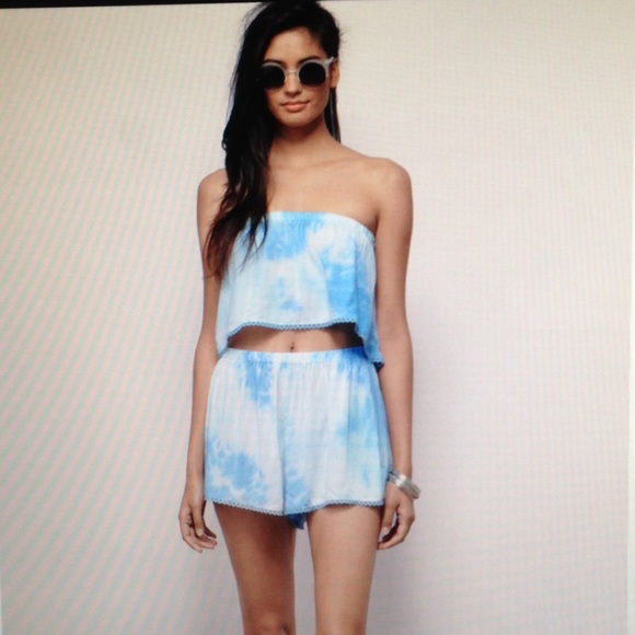 Tie dye two-piece set