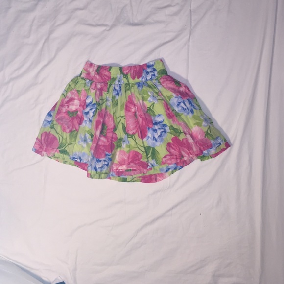 Floral Hollister skirt