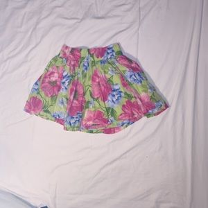 Floral Hollister skirt
