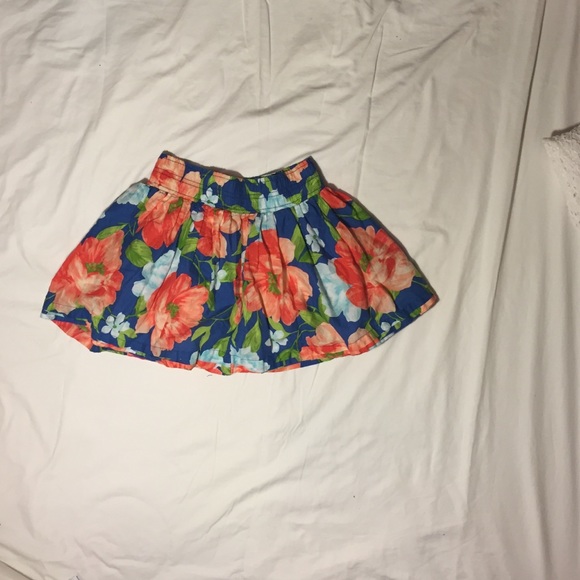 Floral Hollister skirt