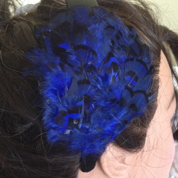 Feather headband