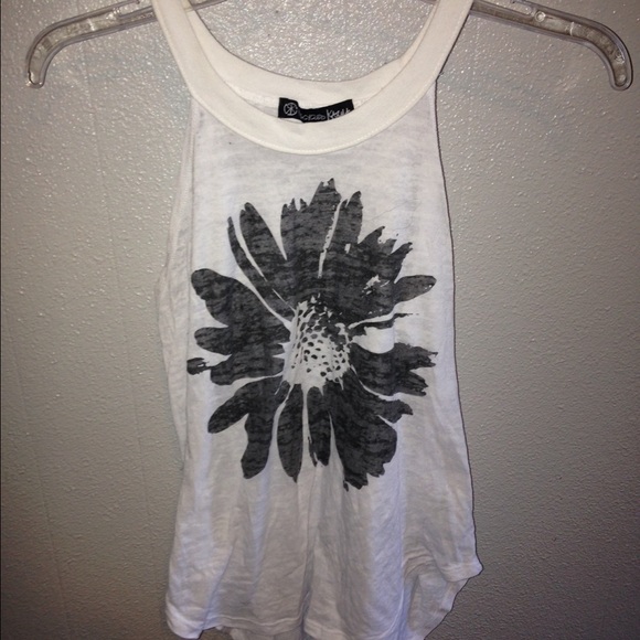 white tank top