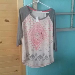 Maurices baseball tribal tee