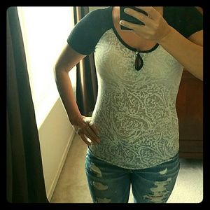 BKE Semi-Sheer Supersoft Tee