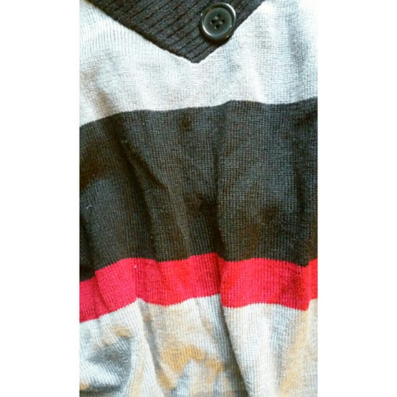 Maternity striped sweater - Picture 3 of 4