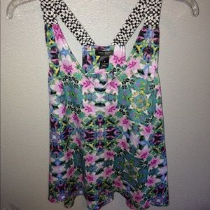 floral print tank