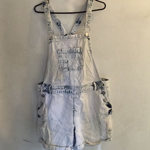 Acid Wash Overalls