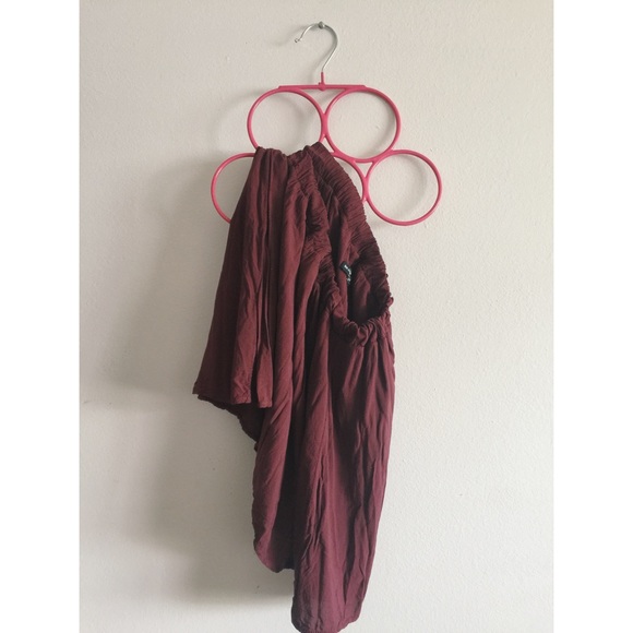 Brandy Melville Dresses & Skirts - NWOT Burgundy Sylvia skirt