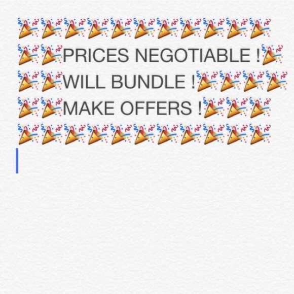 Will negotiate!😘