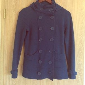 Navy pea coat