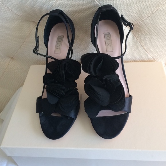 Glint Black Heels