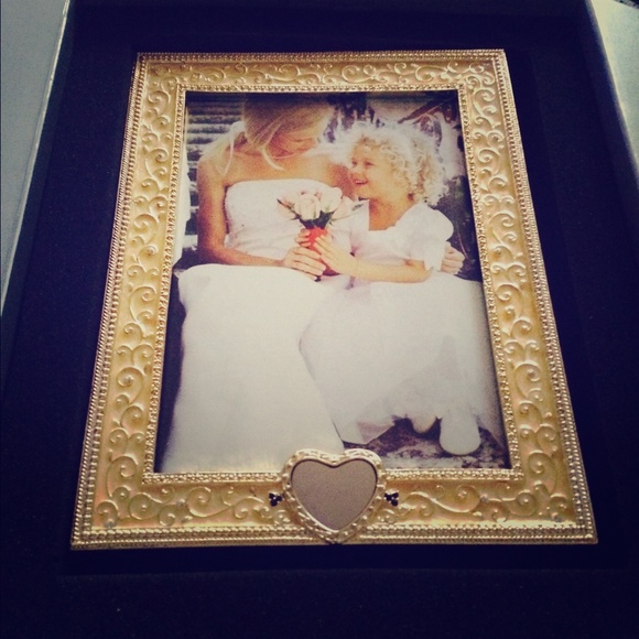 Swarovski Crystal Wedding photo Frame - Picture 1 of 4