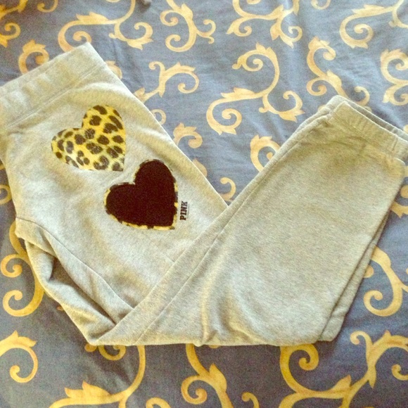Victoria's Secret Cheetah Cinched Sweatpants