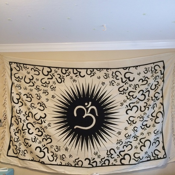 Ohm hand dyed tapestry from Urban.