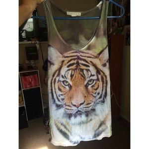 Tiger tank top Forever 21