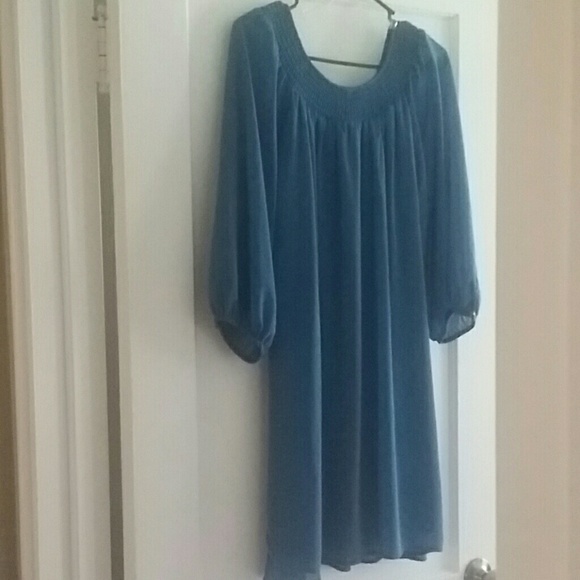 Sold! Blue baby doll dress