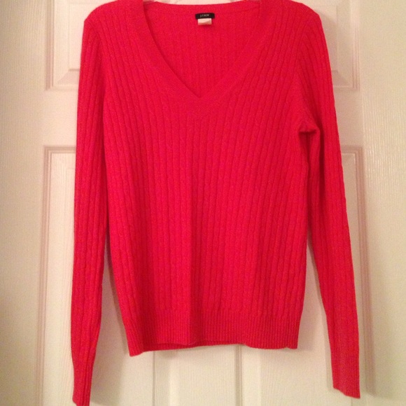 Pink knit sweater