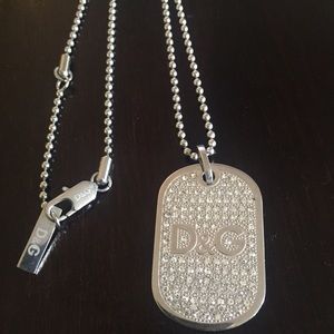 D&G Dog Tag Pendant