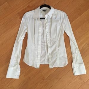 Armani Exchange button down blouse