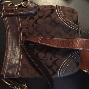 Coach cross body bag