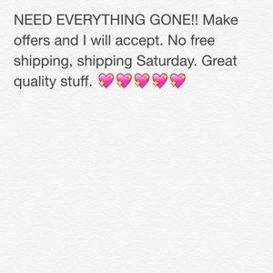 *CLOSET CLOSING SOON!!!!*