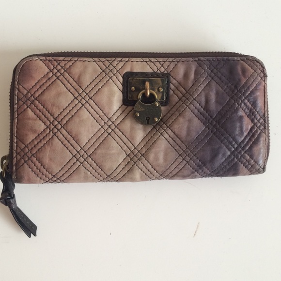 All saints leather wallet