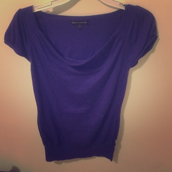 Express blouse purple size S new