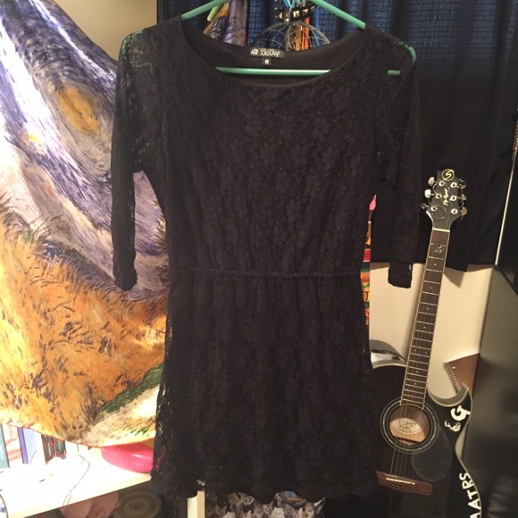 Black Lace Dress